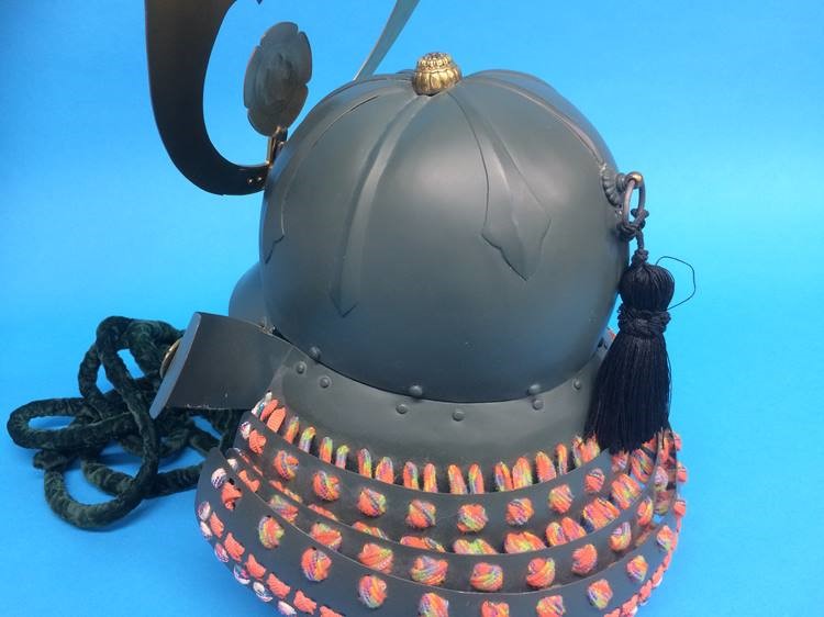 A Japanese Samurai helmet - Image 7 of 7