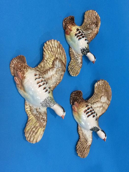 A set of three Beswick graduated Partridges, numbe - Image 6 of 6
