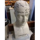 A large Phrenology head