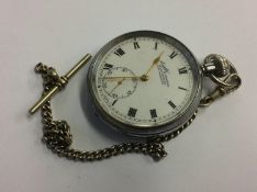 A pocket watch and chain