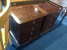 Pair of Stag Minstrel bedside drawers
