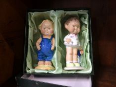 Boxed Shelley Limited Edition 'Lilibet' and 'Lil Bill' (2)