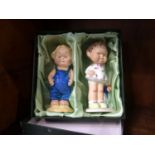 Boxed Shelley Limited Edition 'Lilibet' and 'Lil Bill' (2)