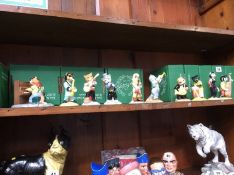 A set of ten Beswick 'Cat Band' figures, boxed