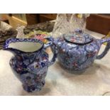 A Ringtons Chintz teapot and milk jug