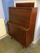 A teak bureau