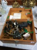 A boxed Tamaya and Co. Ltd sextant