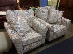 A pair of 'Brisbane' armchairs