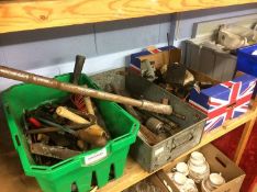 Various tools including a torque wrench etc.