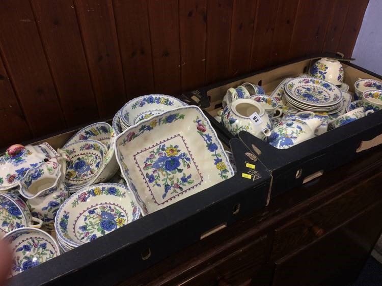 A large quantity of Masons 'Regency' dinner and tea wares