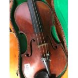 Violin and case