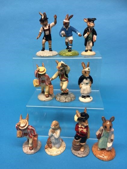 Ten various Royal Doulton 'Bunnykins' figures - Image 3 of 3