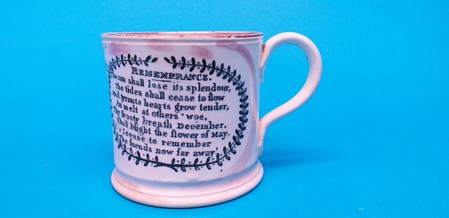 A Sunderland lustre tankard 'Remembrance' to William Nicholson, July 15th 1848 and two others (3) - Image 4 of 7