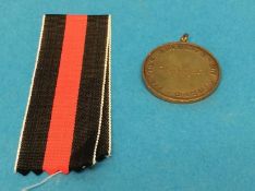 A Sporting (shooting) medal, dated 1938