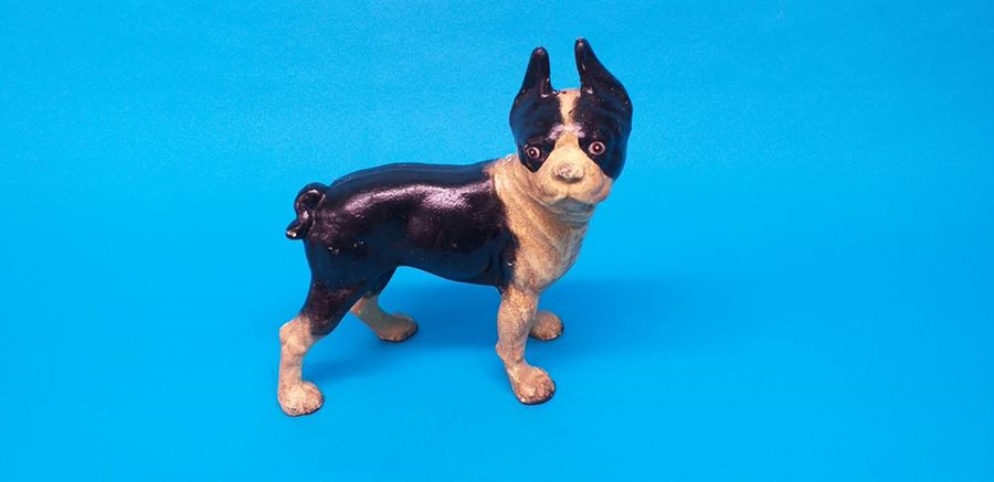 A cast iron model of a dog - Image 2 of 2