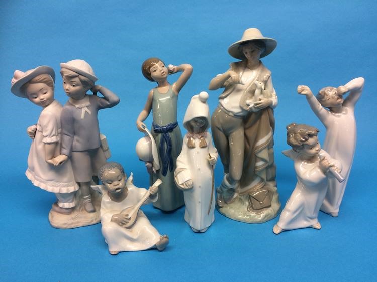 Seven various Lladro figures - Image 2 of 2