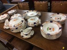 Large quantity of dinnerware