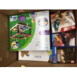 Various toys and PS4 games