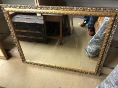 Gilt edge mirror