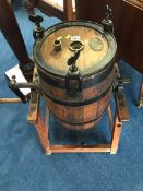 A Waide and Sons Ltd of Leeds butter churn