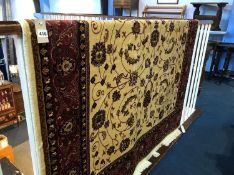 A modern Kashan rug, 230 x 160cm