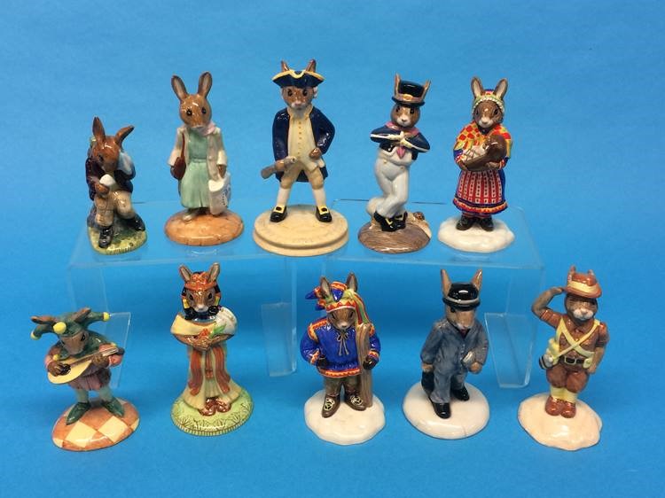 Ten various Royal Doulton 'Bunnykins' figures - Image 2 of 2
