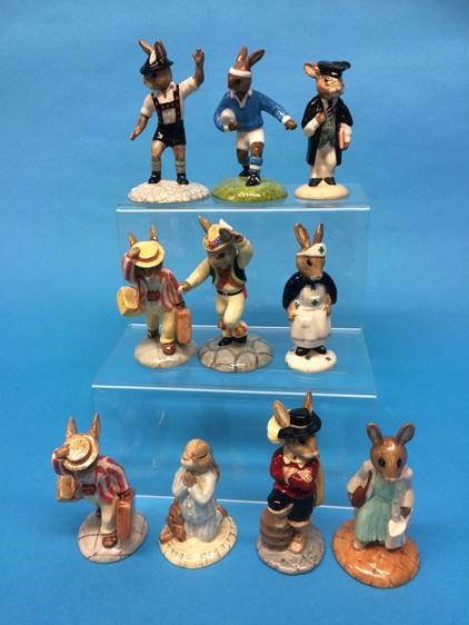 Ten various Royal Doulton 'Bunnykins' figures - Image 2 of 3