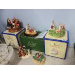 Collection of Royal Doulton Bunnykins figures