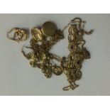 Assorted jewelry, mostly stamped '375' total weight 40.9 grams