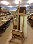 Large artist's easel