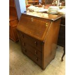 Oak bureau