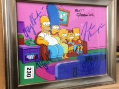 Autographs; The Simpsons