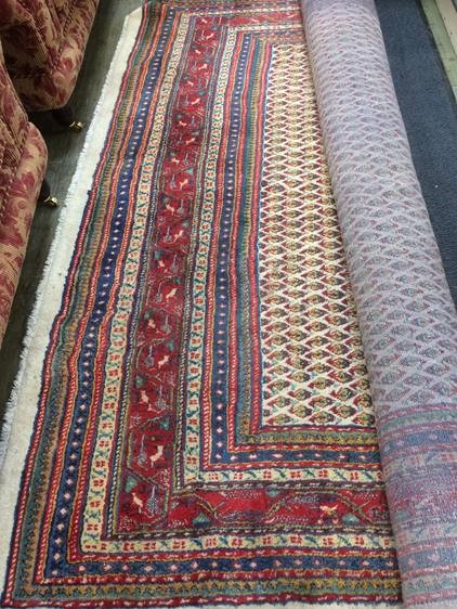 Large patterned carpet