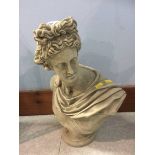 Cast Roman style bust