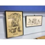 Two Robert Olley prints, 'Geordie' and 'The Friendly'