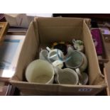 Assorted Sunderland pottery etc.