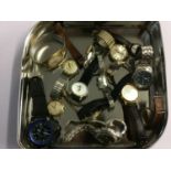 Collection of various wristwatches