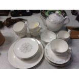 Royal Worcester 'Bridal Lace' tea china