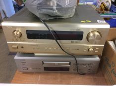 Denon Receiver and CD player