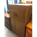 Gents oak wardrobe