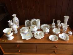 Collection of Aynsley china