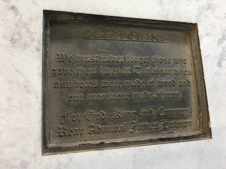 A composite relief plaque 'England Expects Everyman to do his Duty' - Image 3 of 3
