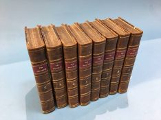 8 volumes, 'The Spectator', Tonson and Draper, London, 1753