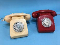 Two GPO telephones