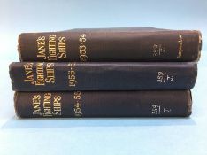 3 volumes, Jane's Fighting Ships, 1953-54, 1954-55 and 1956-57