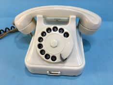 A Bakelite telephone