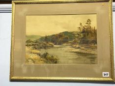 Harry Sticks (1867 - 1938), watercolour, signed, 'The Wear at Westgate', 26 x 38cm