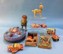 Collection of assorted vintage toys