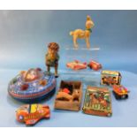 Collection of assorted vintage toys