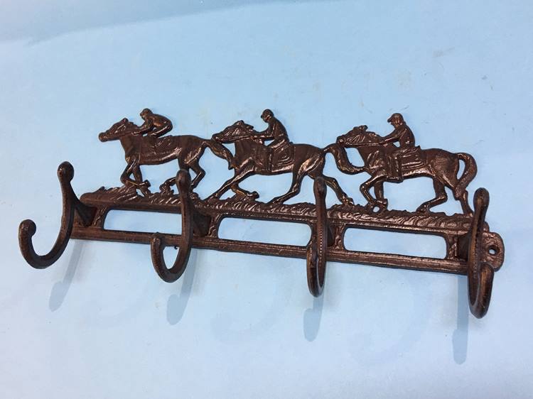 Horse Racing coat rack